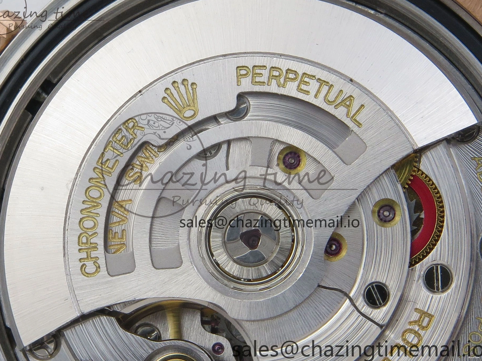 MiroTime 0426 FastDry DateJust 36 SS RG ARF 1:1 Best Edition 904L Steel White MOP Diamonds Dial on Oyster Bracelet SH 57